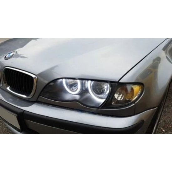 Δαχτυλίδια angel eyes lightbar design για BMW E46 coupe (2003+) - λευκά