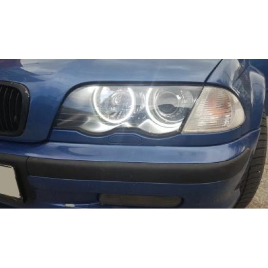 Δαχτυλίδια angel eyes για  BMW E46 Compact (2001+) - με 140 led