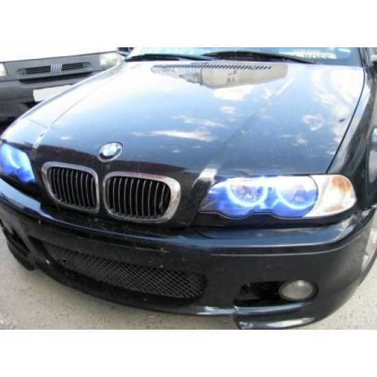 RGB δαχτυλίδια angel eyes led για Vw Golf 4 - με τηλεχειρισμό για αλλαγή χρωμάτων