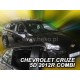 Ανεμοθραύστες για Chevrolet Cruze (2012-2017) combi - 4 τμχ. εμπρός και πίσω
