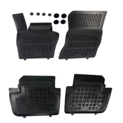 Λαστιχένια πατάκια Rezaw Plast για BMW σειρά 5 G60 / G61 (2023+) except Plug-in Hybrid (PHEV) τύπου σκαφάκι - 4τμχ.