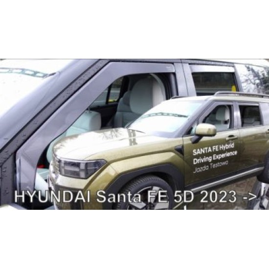 Ανεμοθραύστες για Hyundai Santa Fe (2024+) - 4τμχ. εμπρός και πίσω