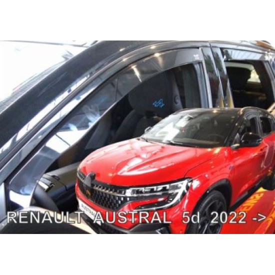 Ανεμοθραύστες για Renault Austral (2022+) - 4τμχ. εμπρός και πίσω