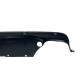 Diffuser πίσω προφυλακτήρα για BMW E46 - M pack design μονό για διπλή εξάτμιση