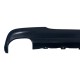 Diffuser πίσω προφυλακτήρα για BMW E90 - M pack design μονό για διπλή εξάτμιση