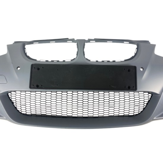 Προφυλακτήρας εμπρός για BMW E92 (2006-2009) M pack design με ανοίγματα parktronic και πιτσιλίθρες