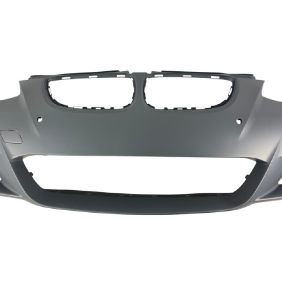 Προφυλακτήρας εμπρός για BMW E92 (2006-2009) M pack design με ανοίγματα parktronic και πιτσιλίθρες
