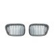 Μάσκα για BMW  E39 (1995-2003) - carbon κυρτή - 2τμχ.