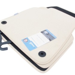 Πατάκια μοκέτα για AUDI A8 D4 (2010-2017) - μπεζ long - 4τμχ.