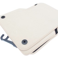 Πατάκια μοκέτα για AUDI A8 D4 (2010-2017) - μπεζ long - 4τμχ.