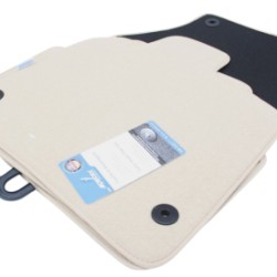 Πατάκια μοκέτα για AUDI Q7 4L (2005-2015) -  μπεζ - 4τμχ.