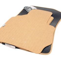 Πατάκια μοκέτα για BMW X3 F25 (2010-2017) / X4 F26 (2014-2018) - μπεζ - 4τμχ.