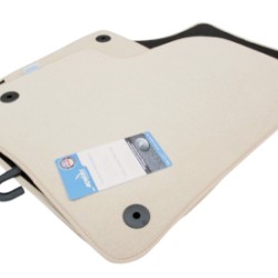 Πατάκια μοκέτα για PORSCHE Cayenne (2002-2010) - μπεζ - 4τμχ.