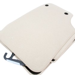 Πατάκια μοκέτα για VW Touareg I (2002-2010) -μπεζ - 4τμχ.