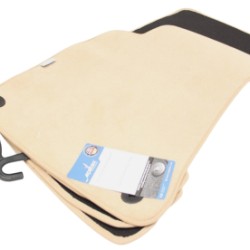 Πατάκια μοκέτα για AUDI A5 / S5 / A5 κάμπριο (2007+) - μπεζ - 4τμχ.