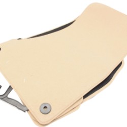 Πατάκια μοκέτα για AUDI A5 / S5 / A5 κάμπριο (2007+) - μπεζ - 4τμχ.