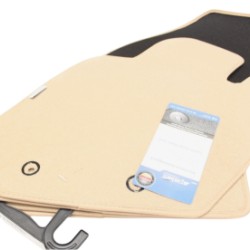 Πατάκια μοκέτα για VOLVO S60 / S80 / V70 / XC70 (2000-2007) - μπεζ - 4τμχ.