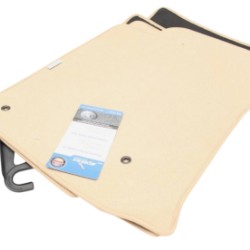 Πατάκια μοκέτα για TOYOTA Land Cruiser  J120 (2003-2009) / J150 (2009-2023) - 3 πορτο  μπεζ - 4τμχ.