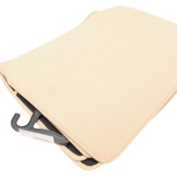 Πατάκια μοκέτα για TOYOTA Land Cruiser  J120 (2003-2009) / J150 (2009-2023) - 3 πορτο  μπεζ - 4τμχ.