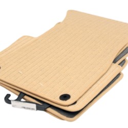 Πατάκια μοκέτα για AUDI A8 D3 (2002-2010) - μπεζ short - 4τμχ.