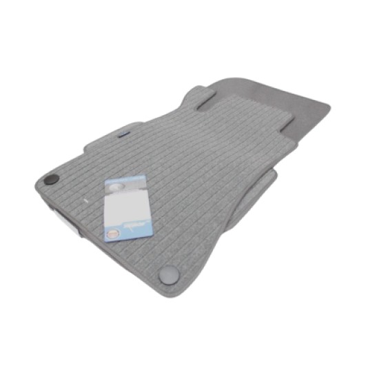 Πατάκια μοκέτα Petex για MERCEDES C-Class W203 (2000-2007) γκρι - 4τμχ.
