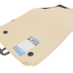 Πατάκια μοκέτα για Audi A2 (2000-2005) - μπεζ - 4τμχ.