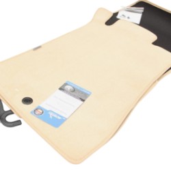 Πατάκια μοκέτα για MERCEDES C-class W202 (1992-2000) - μπεζ - 4τμχ.