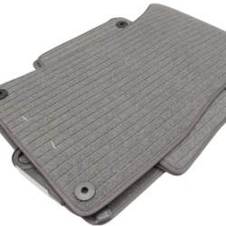 Πατάκια μοκέτα για AUDI A8 D3 (2002-2010) - γκρι short - 4τμχ.