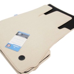 Πατάκια μοκέτα για MERCEDES S-Class W221 (2005-2013) - short - μπεζ - 4τμχ.