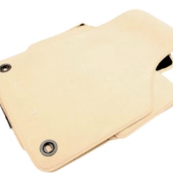 Πατάκια μοκέτα για VW Passat B6 / B7 3C (2005-2014) μπεζ με οβάλ κουμπώματα - 4τμχ.