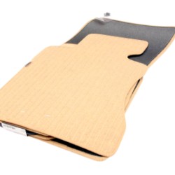 Πατάκια μοκέτα για BMW σειρά 5 E60 / E61 (2003-2010) - μπεζ - 4τμχ.