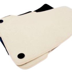 Πατάκια μοκέτα για AUDI A4 B6 / B7 (2001-2008) - μπεζ - 4τμχ.