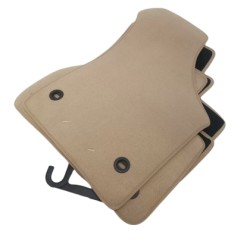 Πατάκια μοκέτα για Vw Phaeton (2002-2008) - μπεζ - 4τμχ.