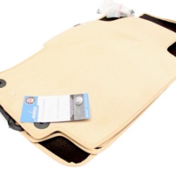 Πατάκια μοκέτα για HONDA Accord VII (2003-2008) - μπεζ - 4τμχ.