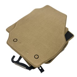 Πατάκια μοκέτα για VOLVO S80 / V70 / XC70 (2007-2016) - μπεζ - 4τμχ.