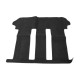 Πατάκια μοκέτα για PEUGEOT 807 (2002-2008) / CITROEN C8 I (2005-2012) / LANCIA Phedra / FIAT Ulysse (2002-2010) - 8 θέσιο για δεύτερη και τρίτη σειρά καθισμάτων - 4τμχ.