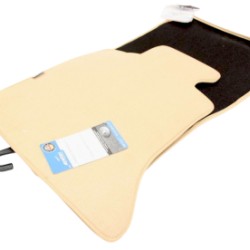 Πατάκια μοκέτα για BMW σειρά 5 F10 / F11  (2010-2013) - μπεζ - 4τμχ.