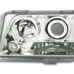 Φανάρια angel eyes εμπρός για Mercedes W124 (1993-1995) , χωρίς λάμπες (Η7) - σετ 2τμχ.