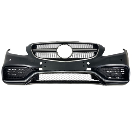 Προφυλακτήρας εμπρός για Mercedes C-class W205 (2014+) - AMG look - με diffuser και μπούκες
