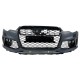 Προφυλακτήρας εμπρός για Audi A6 (2011-2014) - RS6 Design με ανοίγματα για parktronic  και πιτσιλίθρες