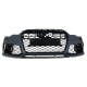 Προφυλακτήρας εμπρός για Audi A6 (2011-2014) - RS6 Design με ανοίγματα για parktronic  και πιτσιλίθρες