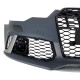 Προφυλακτήρας εμπρός για Audi A6 (2011-2014) - RS6 Design με ανοίγματα για parktronic  και πιτσιλίθρες
