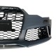 Προφυλακτήρας εμπρός για Audi A6 (2011-2014) - RS6 Design με ανοίγματα για parktronic  και πιτσιλίθρες