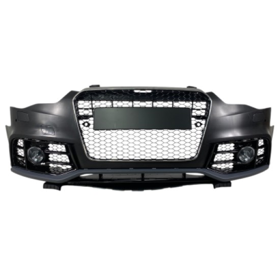 Προφυλακτήρας εμπρός για Audi A5 (2011-2015) - RS5 Design με γρίλια χρωμίου,προβολάκια και ανοίγματα για parktronic