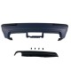 Πίσω προφυλακτήρας για BMW E39 sedan με μονό diffuser - M5 design χωρίς ανοίγματα για parktronic