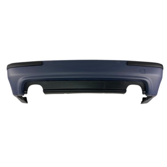 Πίσω προφυλακτήρας για BMW E39 sedan με διπλό diffuser - M5 design χωρίς ανοίγματα για parktronic