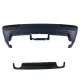Πίσω προφυλακτήρας για BMW E39 sedan με διπλό diffuser - M5 design χωρίς ανοίγματα για parktronic