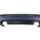 Πίσω προφυλακτήρας για BMW E39 sedan με διπλό diffuser - M5 design χωρίς ανοίγματα για parktronic