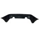 Πίσω προφυλακτήρας για BMW E39 sedan με διπλό diffuser - M5 design χωρίς ανοίγματα για parktronic