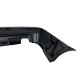 Πίσω προφυλακτήρας για BMW E39 sedan με διπλό diffuser - M5 design χωρίς ανοίγματα για parktronic